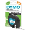 DYMO - LetraTag juosta 12 mm x 4 m (juoda ant balto fono) (S0721660)