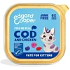 Edgard Cooper - kačiukų veterinarinis paštetas su menke ir vištiena - 85 g