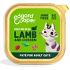 Edgard Cooper - suaugusių kačių veterinarinis paštetas su ėriena ir vištiena - 85 g