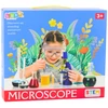 Lean Toys Mikroskopas vaikams su priedais 300x didinimas