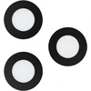 „Eglo“ – 3 „Fueva-Z“ įleidžiamų šviestuvų rinkinys Ø8,5 – išmaniosios reguliuojamos baltos spalvos – „Zigbee“ ir „Bluetooth“