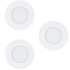 „Eglo“ – 3 „Fueva-Z“ išmaniųjų įleidžiamųjų prožektorių rinkinys Ø8,5 – reguliuojamo baltumo – „Zigbee“ / „Bluetooth“