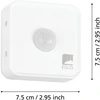 „Eglo Connect-Z“ išmanusis judesio jutiklis – baltas – suderinamas su „Zigbee“ ir „Bluetooth“