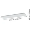 „Eglo Herrora-Z“ išmanusis lubinis šviestuvas – baltas 120x30 – reguliuojamo baltumo – „Zigbee“ ir „Bluetooth“