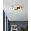 „Eglo“ – „Paranday-Z“ išmanusis lubinis šviestuvas – juodas apvalus – reguliuojama balta spalva – „Zigbee“/„Bluetooth“ – 34 x 30 cm