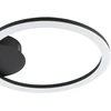 „Eglo“ – „Paranday-Z“ išmanusis lubinis šviestuvas – juodas apvalus – reguliuojama balta spalva – „Zigbee“/„Bluetooth“ – 34 x 30 cm