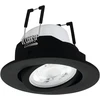 „Eglo“ – „Saliceto-Z“ išmanusis įleidžiamas šviestuvas Ø 8,8 cm – juodas, RGB + reguliuojamo baltumo, „Zigbee“ ir „Bluetooth“