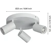 EGLO Telimbela-Z išmanusis prožektorius apvalus – baltas – RGB + reguliuojamo baltumo – Zigbee ir Bluetooth