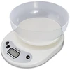 Virtuvinės svarstyklės Virtuvinė Skalė - Esperanza EKS007 5kg Talpa Taro Funkcija Elektroninė Balta