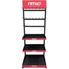 Vitrina su lentynomis ir kabliukais amio-04803
