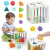 Lean Toys Lankstus Sensorinis Kubas Vaikams