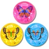 Lean Toys Guminis kamuolys su konfeti 9 cm
