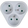 Esperanza ELK303W Electrical Splitter 3 sockets Baltas