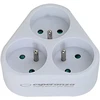 Esperanza ELK303W Electrical Splitter 3 sockets Baltas