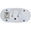 Esperanza ELK306W Electrical splitter 2 GN. Baltas