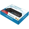 Šakotuvas ENS108 Esperanza komutatorius 10 prievadų poe 10/100/1000 120w matrica