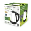 Esperanza EKK113W electric virdulys 1.8 L Juodas,Baltas 1800 W
