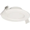 Orno EURUS LED 9W, įleidžiamas šviestuvas, apvalus, 530lm, 3000K, baltas, su integruotu LED maitinimo šaltiniu