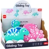 Lean Toys Spalvingi dinozaurai su ratukais