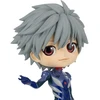 Bandai „Evangelion“: Naujas teatro leidimas – Q posket Kaworu Nagisa Plugsuit stiliaus figūrėlė (A versija)
