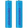 EZA101B Esperanza įkraunamos ni-mh aaa 1000mah baterijos 2 vnt mėlynos spalvos