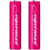 EZA101R Esperanza įkraunamos Ni-MH AAA 1000mAh baterijos, 2 vnt., raudonos