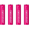 EZA102R Esperanza įkraunamos Ni-MH AAA 1000mAh baterijos, 4 vnt. raudonos