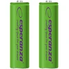 EZA103G Esperanza įkraunamos Ni-MH AA 2000mAh baterijos, 2 vnt. žalios