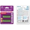 EZA103G Esperanza įkraunamos Ni-MH AA 2000mAh baterijos, 2 vnt. žalios