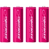 EZA104R Ni-Mh AA 2000mAh įkraunamos baterijos 4 vnt raudonos Esperanza