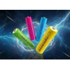 EZA108 Esperanza įkraunamos Ni-MH AA 2000 mAh baterijos, 4 vnt., mišrių spalvų