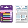 EZA108 Esperanza įkraunamos Ni-MH AA 2000 mAh baterijos, 4 vnt., mišrių spalvų