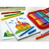 Flomasteriai Faber-Castell Castle Cardboardbox, 50 spalvų