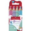 Faber-Castell Grippy pasteliniai pieštukai, 4 vnt. (110702)