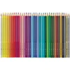Spalvoti pieštukai Faber-Castell GRIP 2001, 36 spalvų, metalinėje dėžutėje