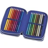 Faber-Castell - Trigubo Deckerio pieštukų dėklas su dinozauro formos raštu (573041)