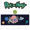 Fanatik Rick Morty stalo kilimėlis ir padėkliukų rinkinys