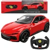 Rastar Nuotoliniu būdu valdomas automobilis 1:24 raudonas