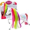 Lean Toys Pasakų arkliukas su vaivorykštės spalvų karčiais