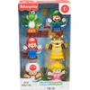 Fisher Price - „Super Mario“ 6 figūrėlių rinkinys (JHG63)