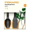 „Fiskars FunctionalForm“ virtuvės įrankių rinkinys (3 dalys) – paletė, šaukštas ir žnyplės – būtiniausias virtuvės įrankių rinkinys