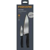 Fiskars peilių rinkinys su kietais ašmenimis – virėjo peilis 20 cm + daržovių peilis 11 cm