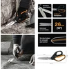 Fiskars PowerArc žirklės, 26 cm