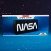 Fizz Creations NASA logotipo šviesa