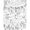 Forlaget Tukanminecraft Oficiali „Minecraft“ spalvinimo knygelė
