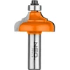 Frez Forminis pjaustytuvas su guoliu, dekoratyvinis, TCT, 38,4 x 17,5 mm, 12 mm kotas