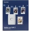 „Fuji“ „Instax Mini Link 2“ su LED šviesos girlianda – molio baltumo