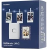 „Fuji“ „Instax Mini Link 2“ su LED šviesos girlianda – molio baltumo