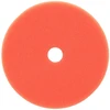 Dedra Gąbka Poliravimo kempinė su lipdukais, kieta, 75 mm, 25 mm storio (oranžinė)