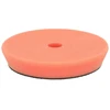 Dedra Gąbka Poliravimo kempinė su lipdukais, kieta, 125 mm, 25 mm storio (oranžinė)